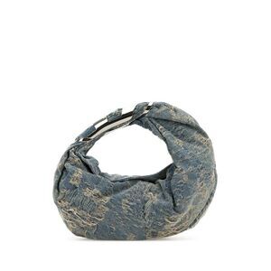 Diesel Women Denim Grab-D Hobo Shopping Bag